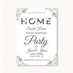 80+ Latest Housewarming Ceremony Invitation Messages and Wording Ideas