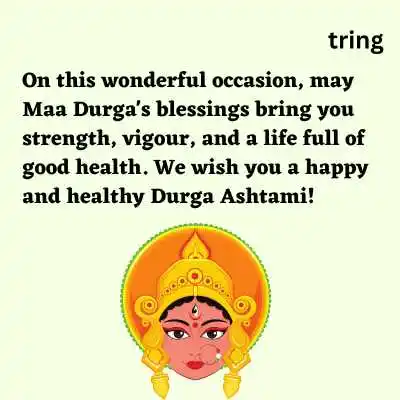 Durga Ashtami wishes related to Good Health.png Durga Ashtami wishes related to Good Health