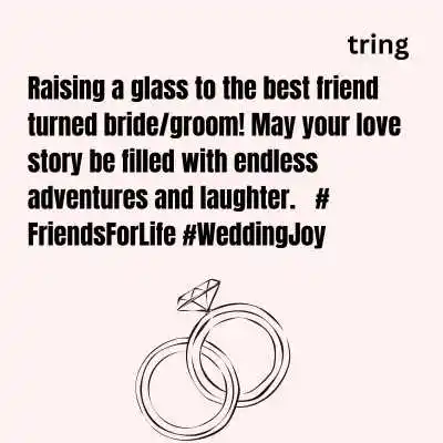 Best Friend Wedding Captions.png Best Friend Wedding Captions