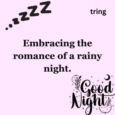 Rainy Night Captions For Instagram