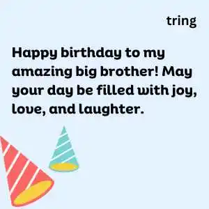 Birthday Wishes For Elder Brother birthday wishes for big brother