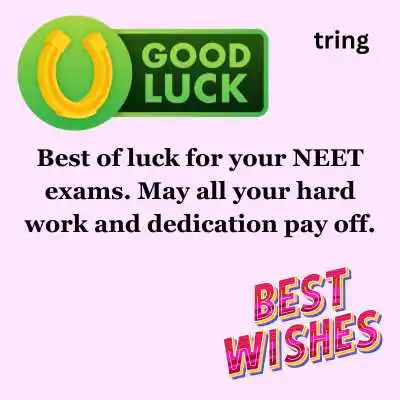 All The Best Wishes for Neet Exams