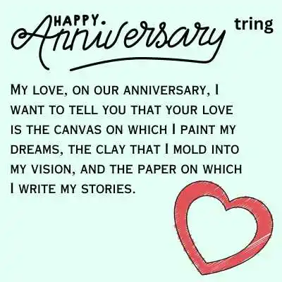 Creative Anniversary Wishes For Wife