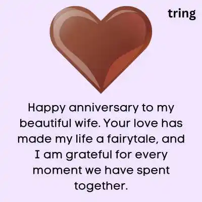Thoughtful Anniversary Wishes For Wife