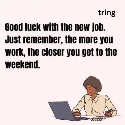 New Job Wishes Funny