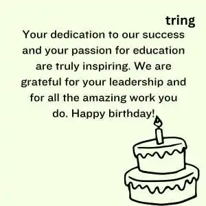 Birthday Wishes To A Principal (3)