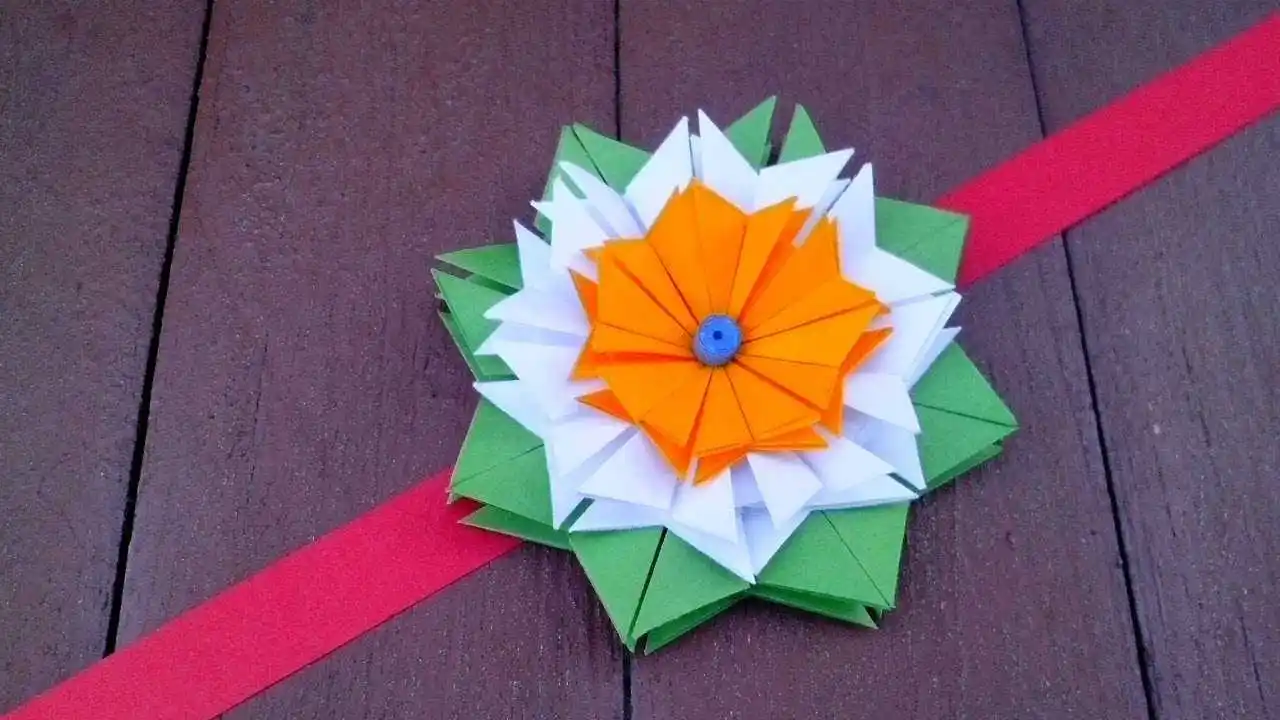 Origami Rakhis Handmade Rakhi Designs for Raksha Bandhan
