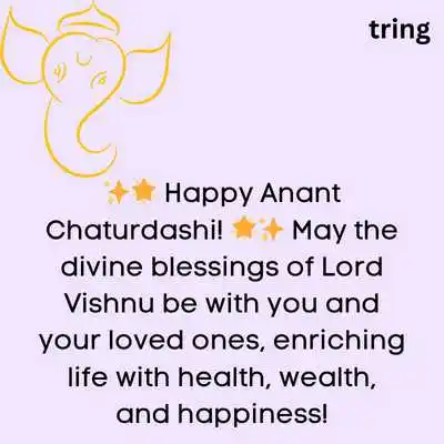 Anant Chaturdashi Messages