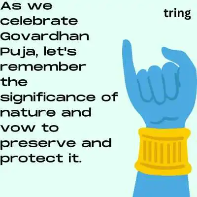 Govardhan Puja Facebook and WhatsApp Status