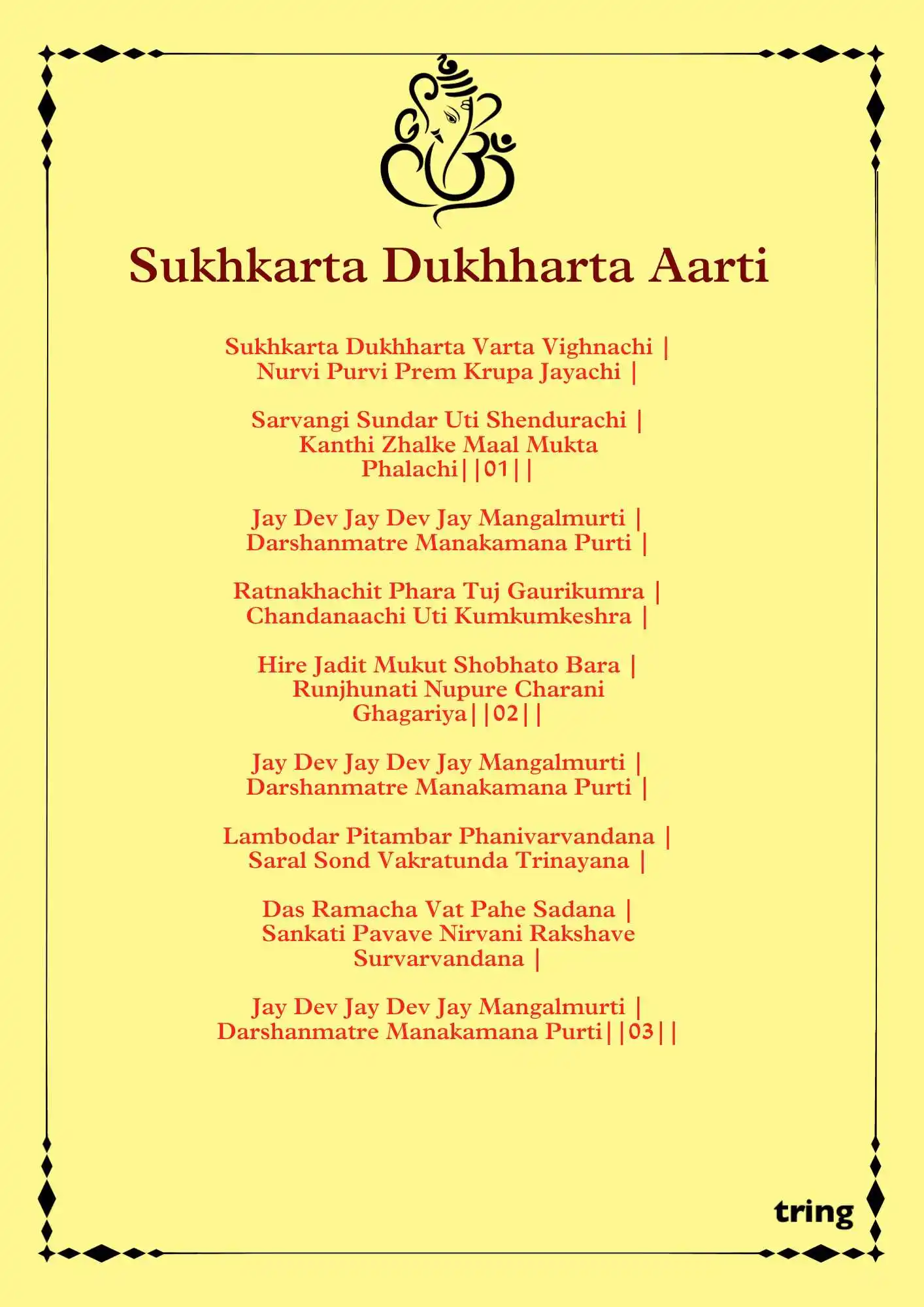 Ganesh Ji Ki Aarti Origins, Significance, and Practice