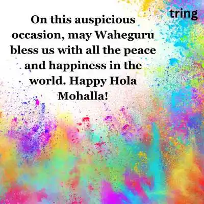 Heartfelt Hola Mohalla Wishes for Family