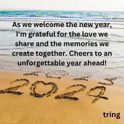 New Year Wishes for Wife