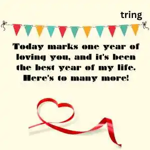1st Love Anniversary Wishes For Girlfriend (5)