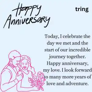 1st Love Anniversary Wishes For Girlfriend (1)