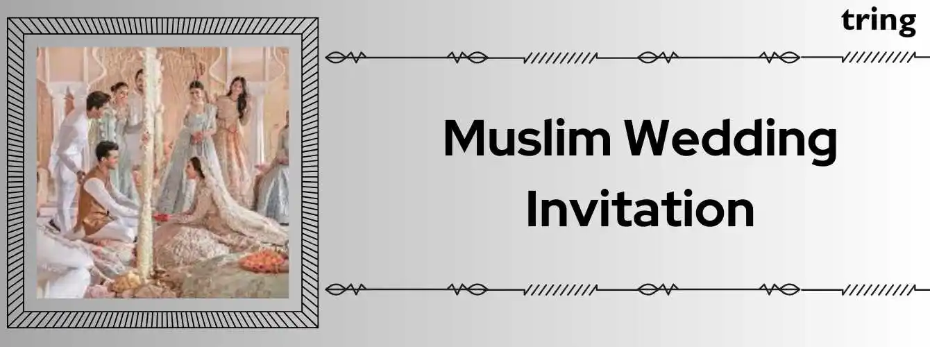 Muslim Wedding Invitation