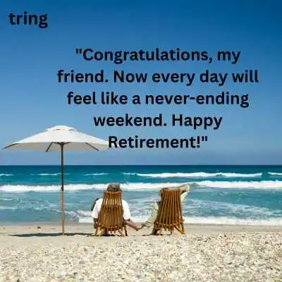 Retirement Wishes for Friend