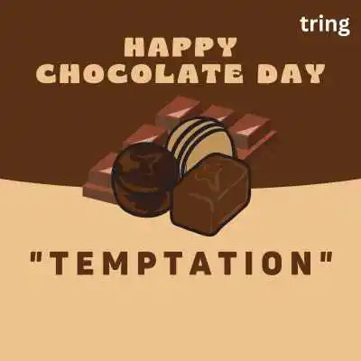 One Word Chocolate Day Caption for Instagram.png One Word Chocolate Day Caption for Instagram
