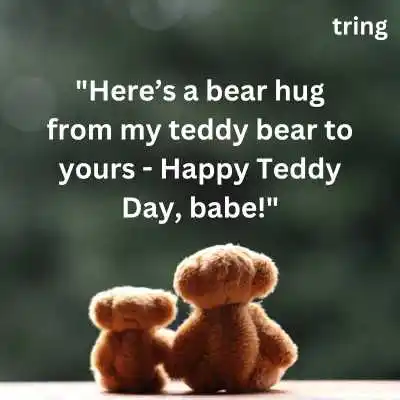 Cute Teddy Day Wishes.png Cute Teddy Day Wishes