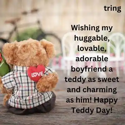 Teddy Day Wishes For Boyfriend .png Teddy Day Wishes For Boyfriend