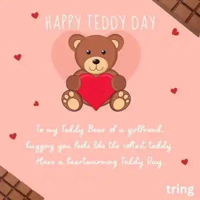 Teddy Day Wishes for Girlfriend
