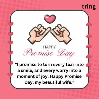 Promise Day Wishes For Wife