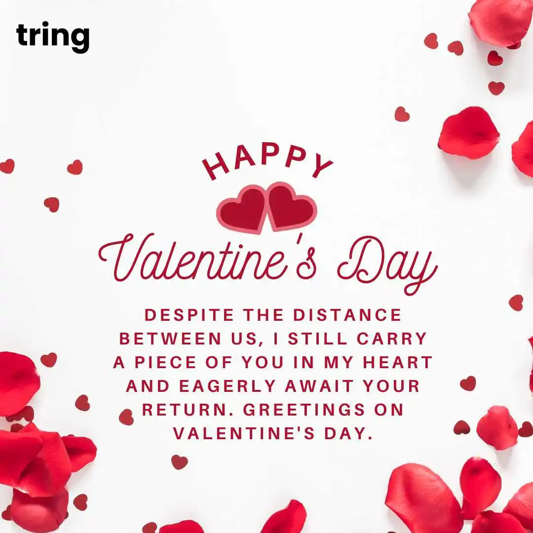 Valentine's Wishes for Long Distance Boyfriend