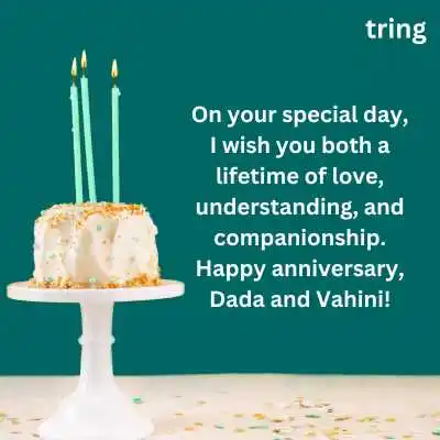 Happy Anniversary Wishes For Dada and Vahini in English.png Happy Anniversary Wishes For Dada and Vahini in English