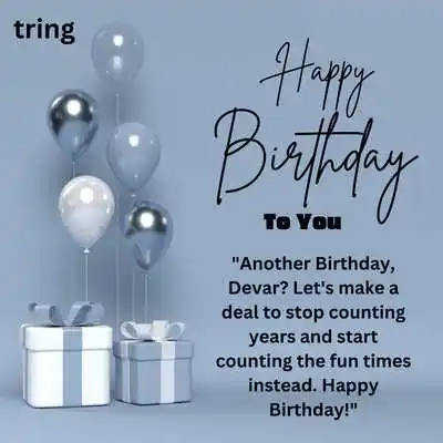 Funny Birthday Wishes for Devar