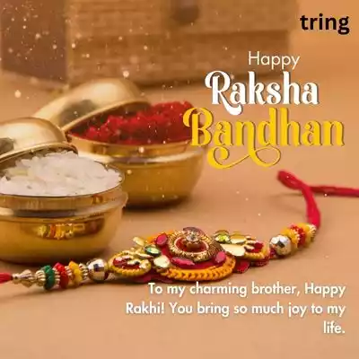 Cute Raksha Bandhan Wishes for Brother