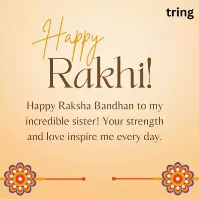 Raksha Bandhan Wishes For Sister in English