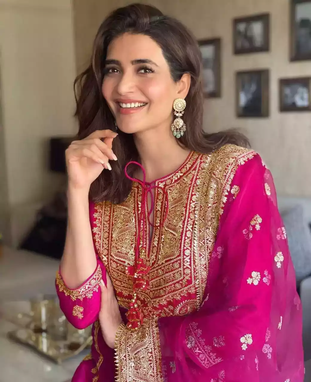 beautiful-karishma-tanna-in-pink-color-taffeta-with-embroidery-work-plazzo-suit-3.webp